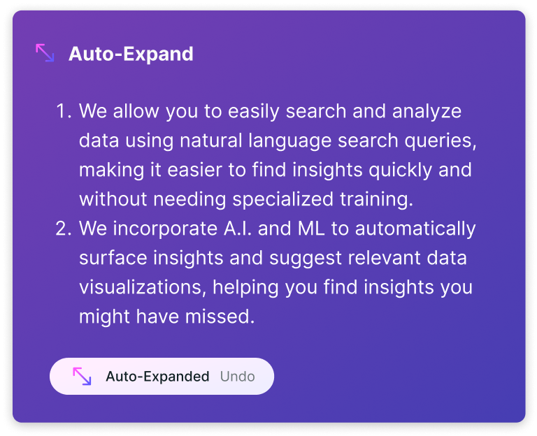 Auto-Expand AI